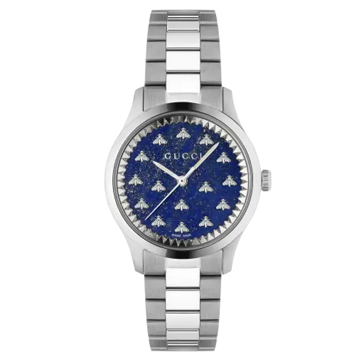 Gucci G-Timeless Blue Stone Dial Bracelet Watch